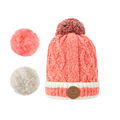 Bonnet Jus de Pomme Coral Enfant - Polaire