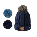 Bonnet Jus de Pomme Navy Bébé - Polaire