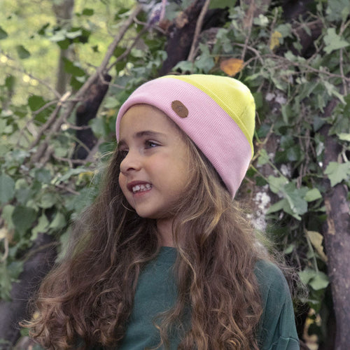 Bonnet Arcata Sunset Jaune & Rose