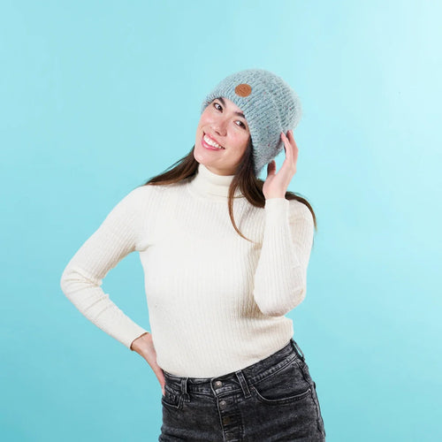 Bonnet Cari Blue Turquoise
