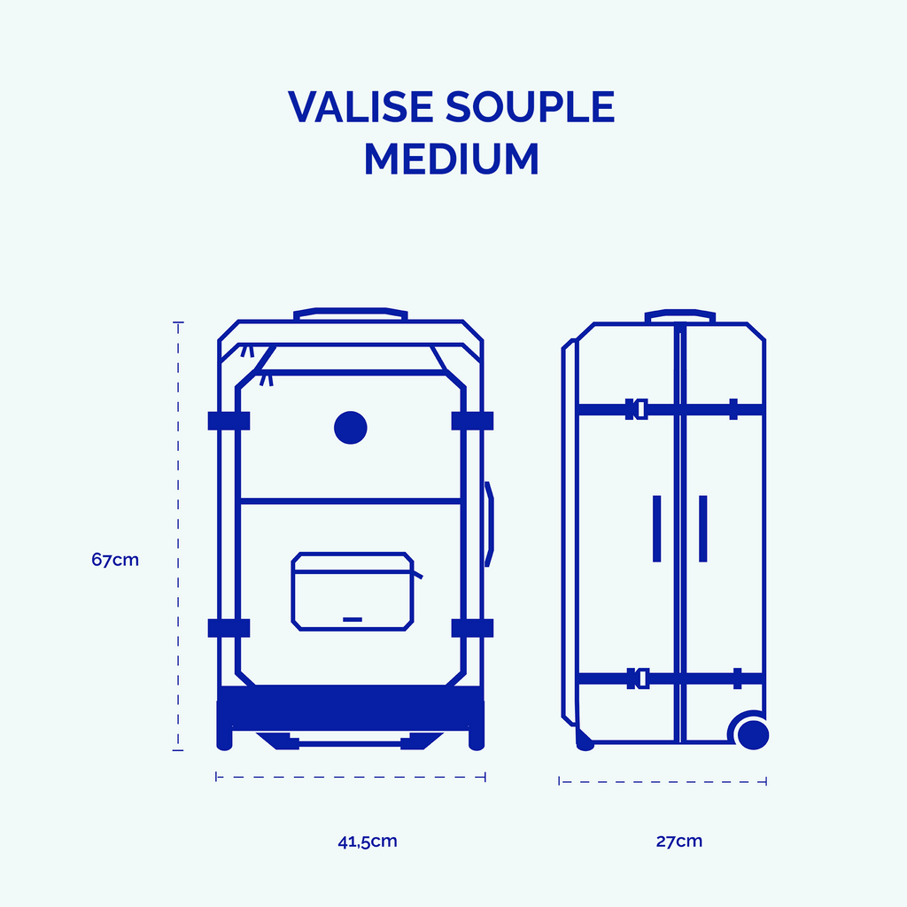 Set de 2 valises Berlin