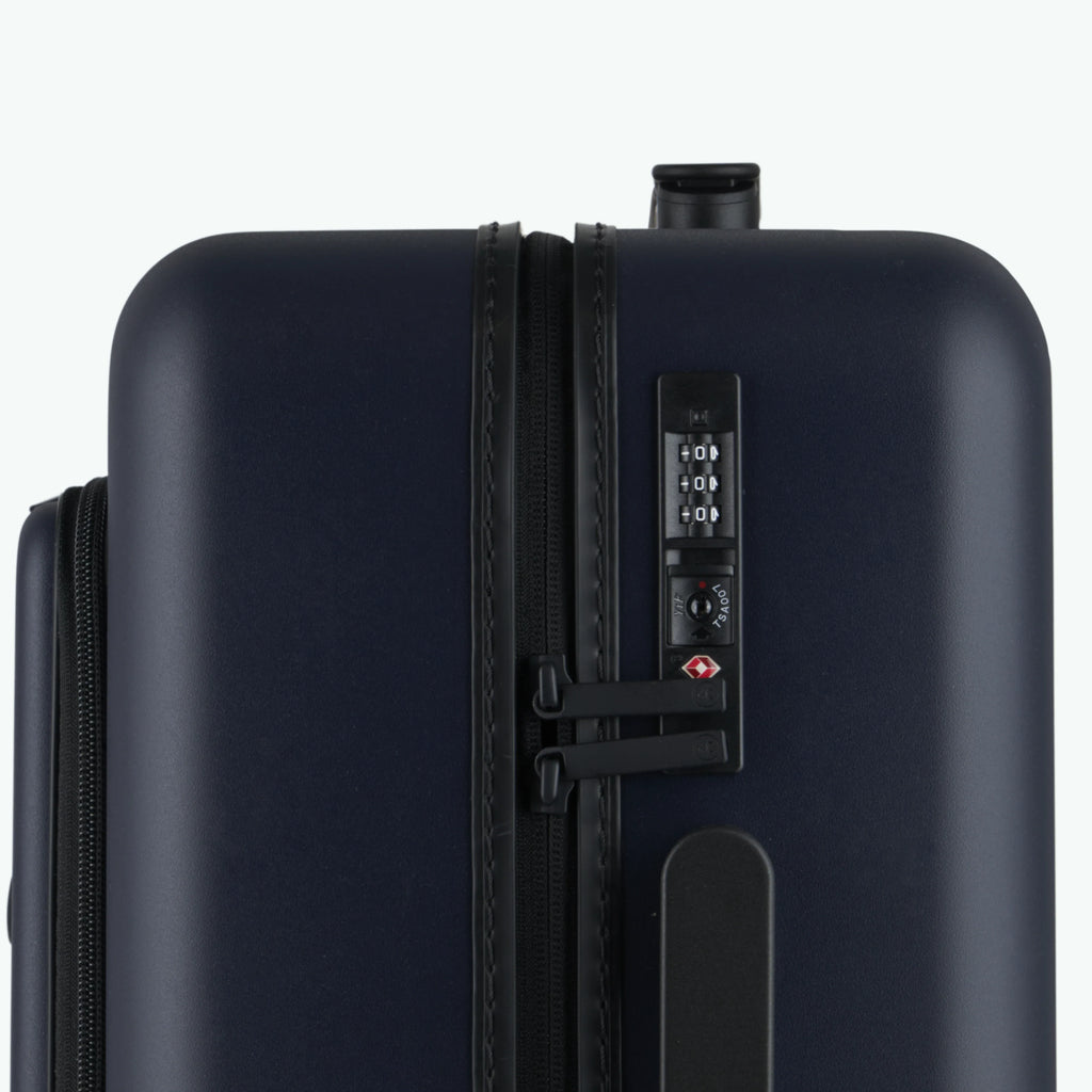 Valise rigide 4 roues CDG Pochette unie
