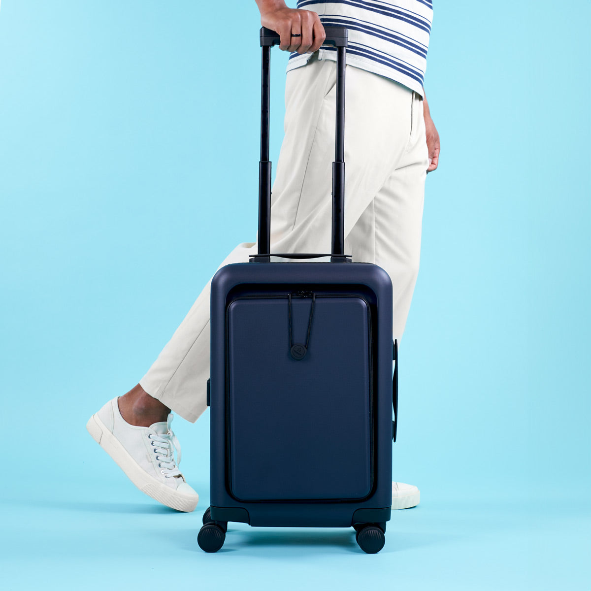 Valise rigide 4 roues CDG Pochette unie