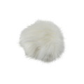 Pompon White Fur